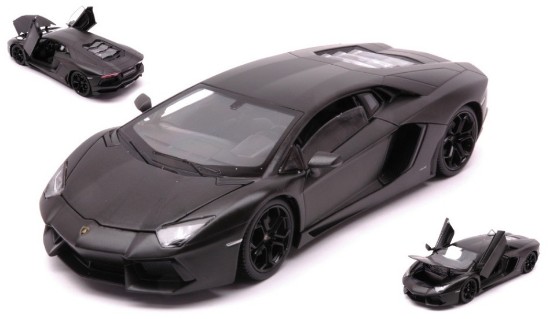 Immagine di LAMBORGHINI AVENTADOR LP 700-4 MATT BLACK 1:24