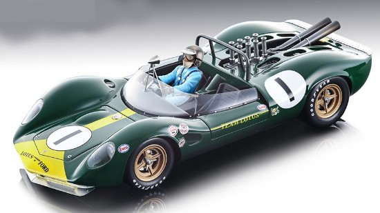 Immagine di LOTUS 40 N.1 RIVERSIDE GP 1965 JIM CLARK W/FIGURE 1:18