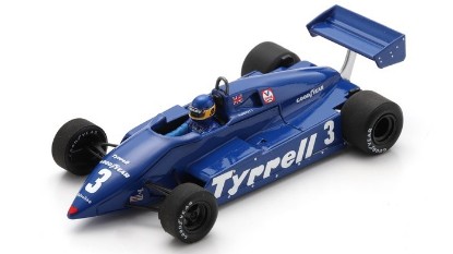 Immagine di TYRRELL 011 MICHELE ALBORETO 1982 N.3 4th GERMAN GP 1:43