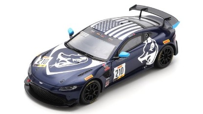 Immagine di ASTON MARTIN VANTAGE GT4 N.210 100th PODIUM PIRELLI GT4 M.DINAM 1:43