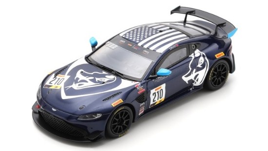 Immagine di ASTON MARTIN VANTAGE GT4 N.210 100th PODIUM PIRELLI GT4 M.DINAM 1:43