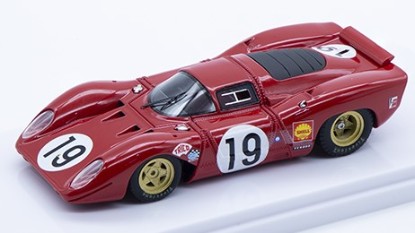 Immagine di FERRARI 312 COUPE P N.19 LE MANS 1969 AMON/SCHETTY 1:43