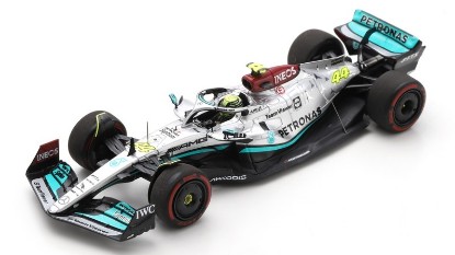 Immagine di MERCEDES F1 LEWIS HAMILTON 2022 N.44 3rd BAHRAIN GP 1:43