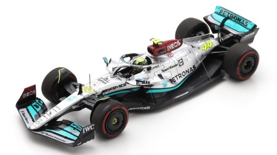 Immagine di MERCEDES F1 LEWIS HAMILTON 2022 N.44 3rd BAHRAIN GP 1:43