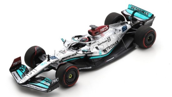 Immagine di MERCEDES F1 GEORGE RUSSEL 2022 N.63 4th BAHRAIN GP 1:43
