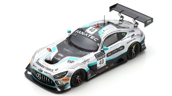 Immagine di MERCEDES GT3 N.40 24 H SPA 2021 BORN-LOVE-METTLER-ARNOLD 1:43