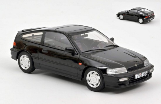 Immagine di HONDA CRX 1990 BLACK 1:18