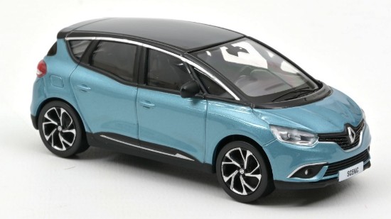 Immagine di RENAULT SCENIC 2016 CELESTE BLUE & BLACK 1:43