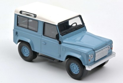 Immagine di LAND ROVER DEFENDER 1995 BLUE & WHITE 1:43