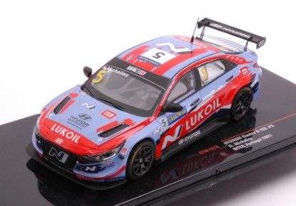 Immagine di HYUNDAI ELANTRA N TCR N.5 LUKOIL SC WTCR PORTUGAL 2021 MICHELISZ 1:43