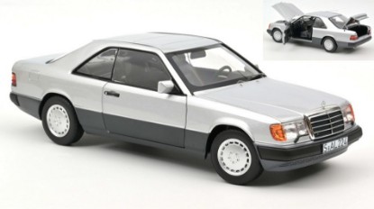 Immagine di MERCEDES 300 CE-24 COUPE' 1990 SILVER 1:18