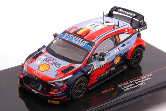 Immagine di HYUNDAI i20 COUPE WRC N.11 RALLY MONZA 2021 NEUVILLE/WYDAEGHE 1:43
