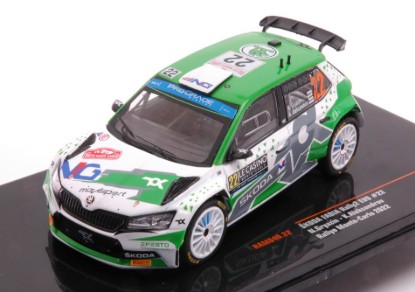 Immagine di SKODA FABIA RALLY2 EVO N.22 RALLY MONTE CARLO 2022 GRYAZIN/ALEKSAND.1:43