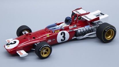 Immagine di FERRARI 312B N.3 WINNER GP MEXICO 1970 J.ICKX W/DRIVER 1:18