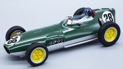 Immagine di LOTUS 16 CHAMPIONSHIP N.28 BRITISH GP 1959 GRAHAM HILL W/DRIVER 1:18