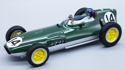 Immagine di LOTUS 16 CHAMPIONSHIP N.14 DUTCH GP 1959 GRAHAM HILL W/DRIVER 1:18