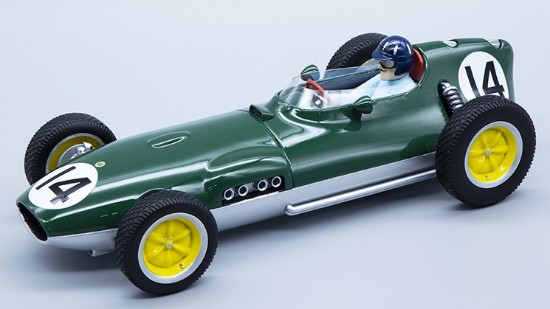 Immagine di LOTUS 16 CHAMPIONSHIP N.14 DUTCH GP 1959 GRAHAM HILL W/DRIVER 1:18