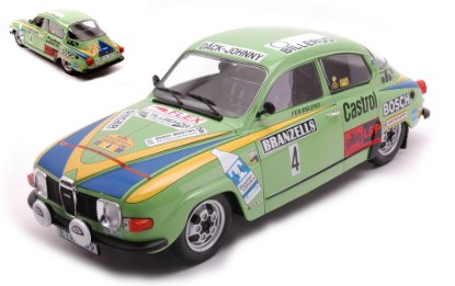 Immagine di SAAB 96 V4 N.4 RALLY SWEDEN 1976 EKLUND/CEDERBERG 1:18
