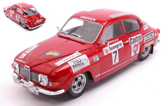 Immagine di SAAB 96 V4 N.7 RALLY SWEDEN 1973 EKLUND/CARLSSON 1:18
