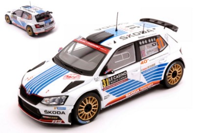 Immagine di SKODA FABIA R5 N.31 RALLY MONTE CARLO 2017 MIKKELSEN/JAEGER 1:24