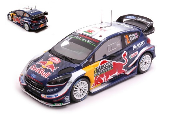 Immagine di FORD FIESTA WRC N.2 RED BULL RALLY MONTE CARLO 2018 EVANSW/BARRITT1:24
