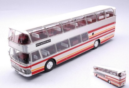 Immagine di NEOPLAN NH 22L SKYLINER 1983 WHITE/RED 1:43