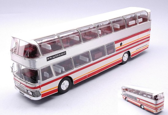 Immagine di NEOPLAN NH 22L SKYLINER 1983 WHITE/RED 1:43