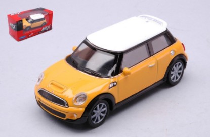 Immagine di MINI COOPER S YELLOW W/WHITE ROOF 1:43