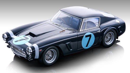 Immagine di FERRARI 250 GT SWB N.7 WINN.GOODWOOD TOURIST TROPHY 1961 S.MOSS 1:18