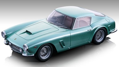 Immagine di FERRARI 250 GT SWB STRADALE ENZO FERRARI PERSONAL CAR MET.GREEN 1:18