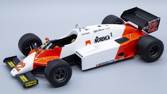 Immagine di ALFA ROMEO 183T N.22 GERMAN GP 1983 DE CESARIS 1:18