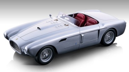 Immagine di FERRARI 340 MEXICO SPYDER 1953 MET.SILVER 1:18