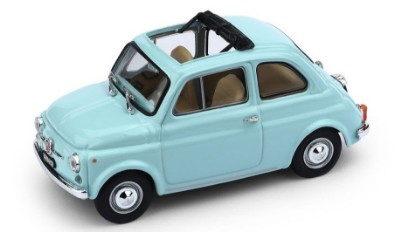 Immagine di FIAT 500 F 1965-72 AZZURRO ACQUAMARINA 1:43