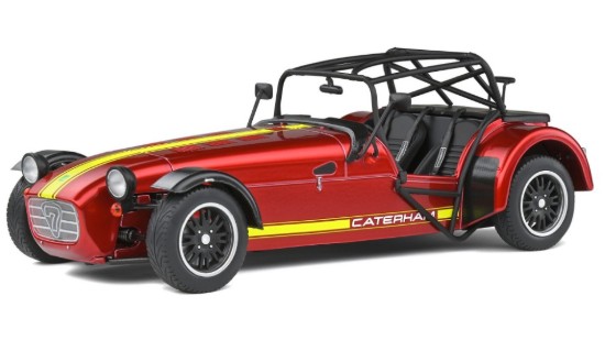 Immagine di CATHERAM SEVEN 275 2014 ACADEMY METALLIC RED & YELLOW 1:18