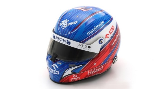 Immagine di CASCO VALTTERI BOTTAS ALFA ROMEO 2022 1:5