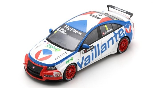 Immagine di CHEVROLET CRUZE N.8 VAINQUEUR RACE 2 WTCC PORTIMAO 2012 ALAIN MENU 1:43
