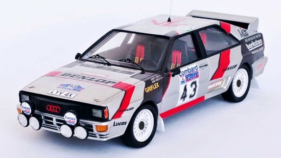 Immagine di AUDI QUATTRO RAC RALLY 1985 LORD/VARLEY 1:43