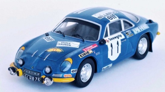 Immagine di ALPINE A110 3rd SWEDISH RALLY 1973 THERIER/CALLEWAERT 1:43