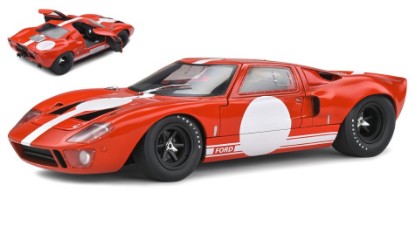 Immagine di FORD GT40 MK.1 1968 RED RACING 1:18
