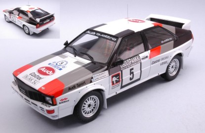 Immagine di AUDI QUATTRO N.5 1000 LAKES RALLY 1982
BLOMQVIST/CEDERBERG 1:18
