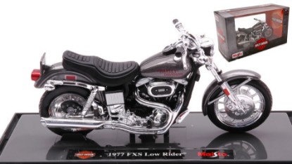 Immagine di HARLEY DAVIDSON FXS LOW RIDER 1977 SILVERGUN 1:18