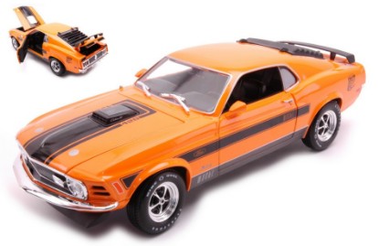 Immagine di FORD MUSTANG MACH 1 1970 ORANGE 1:18