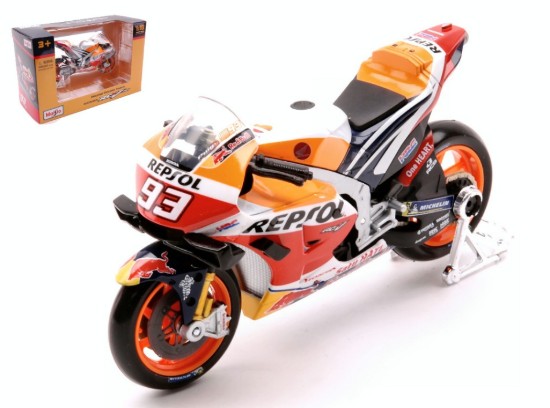 Immagine di HONDA RC213V REPSOL MOTOGP 2021 N.93 MARC MARQUEZ 1:18