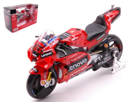 Immagine di DUCATI DESMOSEDICI MOTOGP 2021 N.63 FRANCESCO BAGNAIA 1:18