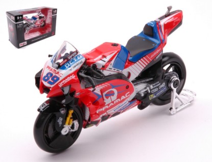 Immagine di DUCATI DESMOSEDICI MOTOGP 2021 N.89 JORGE MARTIN 1:18