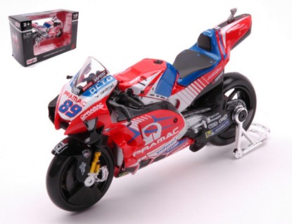 Immagine di DUCATI DESMOSEDICI MOTOGP 2021 N.89 JORGE MARTIN 1:18