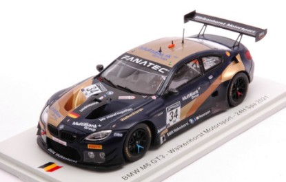 Immagine di BMW M6 GT3 N.34 24 H SPA 2021 VAN DER LINDE-PITTARD-WITTMANN 1:43