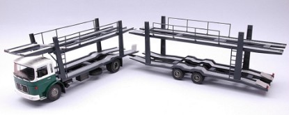 Immagine di MAN AUTOTRANSPORTER 1970 GREEN/WHITE 1:43