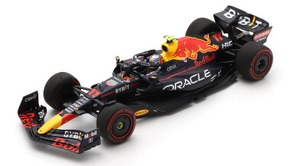 Immagine di RED BULL RB18 SERGIO PEREZ 2022 N.11 1st POLE POS. SAUDI ARABIAN GP 1:43