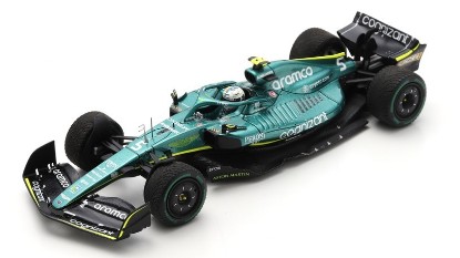 Immagine di ASTON MARTIN AMR22 F1 N.5 EMILIA ROMAGNA GP 2022 SEBASTIAN VETTEL 1:43